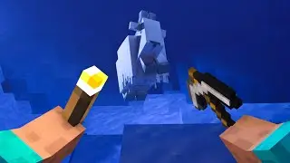 First Person Minecraft Animation -Terrain Exploration