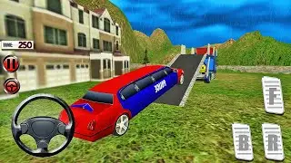 US Police Limo Car Transporter #2 - Offroad Multi Trailer Truck Driving - Android Gameplay