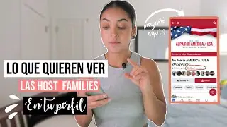 Lo que las host families quieren ver en tu aplicación de Au Pair 📚✏️