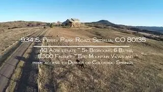 934 S Perry Park Road, Sedalia, CO 80135