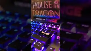 House of the Dragon custom keyboard from #binge! 🐉