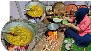 चूल्हे का खाना #rajasthani food and farming