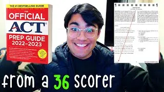 Strategies to Get a 36 on the ACT from a REAL STUDENT (2025)