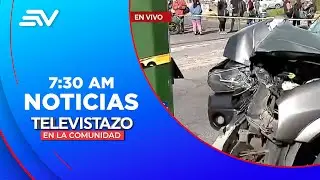 Una mujer y una niña fallecieron atropelladas en la Panamericana Norte | Televistazo | Ecuavisa