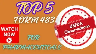 USFDA critical observations | Top five USFDA audit observation