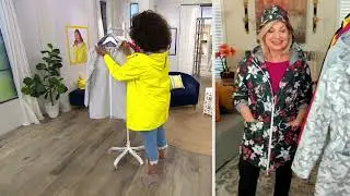 Nuage Waterproof Jacket with Patch Pockets & Back Vent on QVC