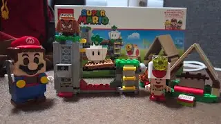 Captain Toad's Campsite Lego Mario Set Review 