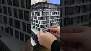 POV: You Make Architectural Scale Models✨ #architecture