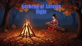 24.Autumn Night Serenity | Beautiful Musician Performing by Firelight #AutumnNight#FirelightAmbience