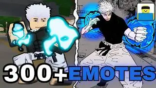 ALL 317 Emotes in Jujutsu Shenanigans + Anime References(OUTDATED)