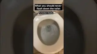 5 things you should never flush down the toilet #plumbing