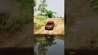 Проходимость  RENAULT DUSTER. БЕЗДОРОЖЬЕ. 4×4. beamngdrive. #beamngdrive #offroad #duster #shorts