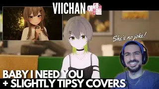NEW REACTION TO VIICHAN OF ISEGYE IDOL(이세계아이돌) - 'Baby I Need You' & 'Slightly Tipsy' COVERS! |🧊🍸