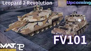 MWT News: Upcoming Leopard 2 Revolution and FV101 Scorpion 90 - MWT Tank Battles
