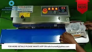 Heavy Duty Horizontal Band Sealing Machine (Stainless Steel)