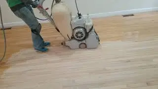 Using  my new bona  hd sander
