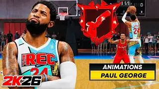 PRIME PAUL GEORGE + ALL SIGNATURE MOVES are SMOOTH in NBA 2K26