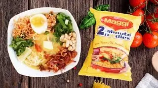 Maggi Khao Suey Recipe - How to Make Maggi Khao Suey