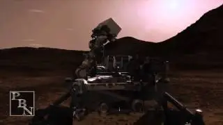 NASA Mars Rover Landing: Curiosity during touchdown 8/6/12