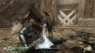 Gunnr Boss Fight No Damage - God of War (2018)