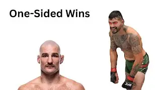 Upcoming UFC Fights I Only See Going One Way