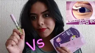 DUELO DE PRODUCTOS : Etude  House Dr. lash Ampule VS  my  lash  serum + TIPS!