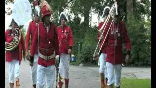 Internationale trommel- toeter- en sjoklup Lutkewierum onderweg naar WMC 2009