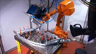 Door panel welding