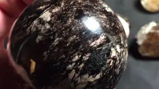 Rabbit hair Quartz sphere