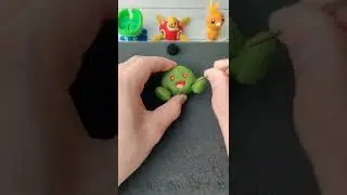 Shiny Oddish Pokemon Satisfying Art 🌱 #shorts #pokemon