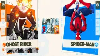 MARVEL Tokon: Fighting Souls - Character Select Screen