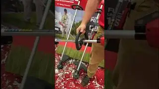 The Most Powerful Weed Eater On The Market! @MilwaukeeTool  #equipexpo