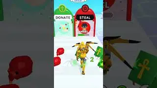 Angel 👼 man and devil 😈 man destiny run #shorts #gaming #youtubeshorts