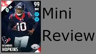 Финальное издание ДеАндре Хопкинса | Мини-обзор | Игровой процесс Madden 16 Ultimate Team