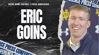 K Eric Goins Explains How He Ended Up at Notre Dame After 7 Years of Military Service | #NDFootball