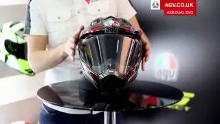 AGV AX8 Dual EVO Motorcycle Helmet