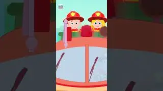 Колеса На Пожарной Машине Веселье Рифма #shorts #fun #kids #wheelsonthefiretruck #music #cartoon