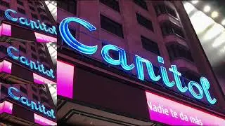 Cines Capitol Neon Sign (Madrid, Spain)