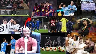 KING EBEN THURSDAY MORNING FOREIGN SPORTS NEWS ON LAWSON TV.SESKO,DELAP GOALS,UNAI BARCA 5-0 BILBAO✅