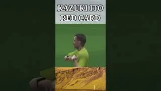 KAZUKI ITO RED CARD - PES 6 #pes #pes6 #shorts