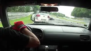 N&Uuml;RBURGRING CRASH HONDA S2000 MUGEN at Nordschleife Touristenfahrten
