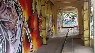 trem fantasma parque Mirabilândia