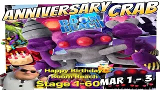 Boom Beach Anniversary Crab 2024 Stage 1-60
