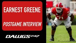 Georgia OL Earnest Greene breaks down how move to right tackle is going