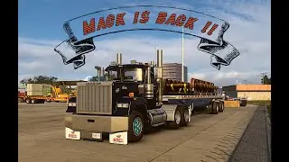 SHES BACK!!! Mack Superliner V8 (ATS) Elgato head cam pov.