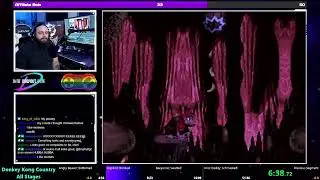 Donkey Kong Country - All Stages 46:04 (PB)
