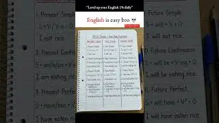 English is easy bro. #easyenglisheveryday #englishlanguage #shorts