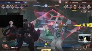 Sinatraa Reacts to 100T Terra&rsquo;s INSANE Punisher Play vs Sentinels! 🔥 | Marvel Rivals IGNITE