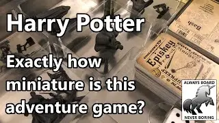 Harry Potter Miniatures Adventure Game | Unboxing a Cheap Source of Miniatures & Map Boards for D&D