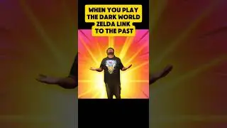 Any time I hear the dark world theme Zelda link to the past #Snes #retrogaming #zelda